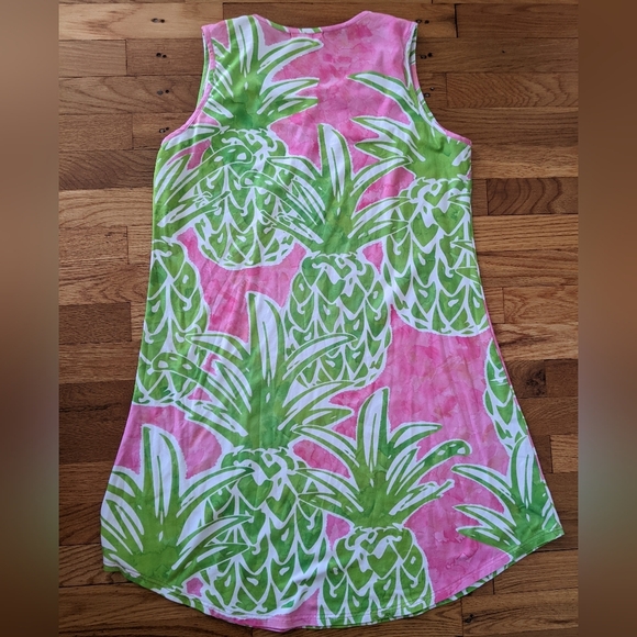 Indigo Soul Pineapple Sleeveless Dress - Picture 6 of 6